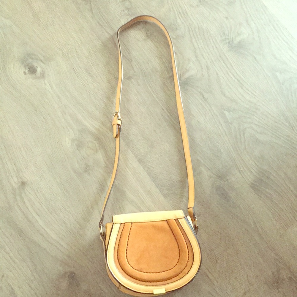 Tan/ Brown Cross Body Bag